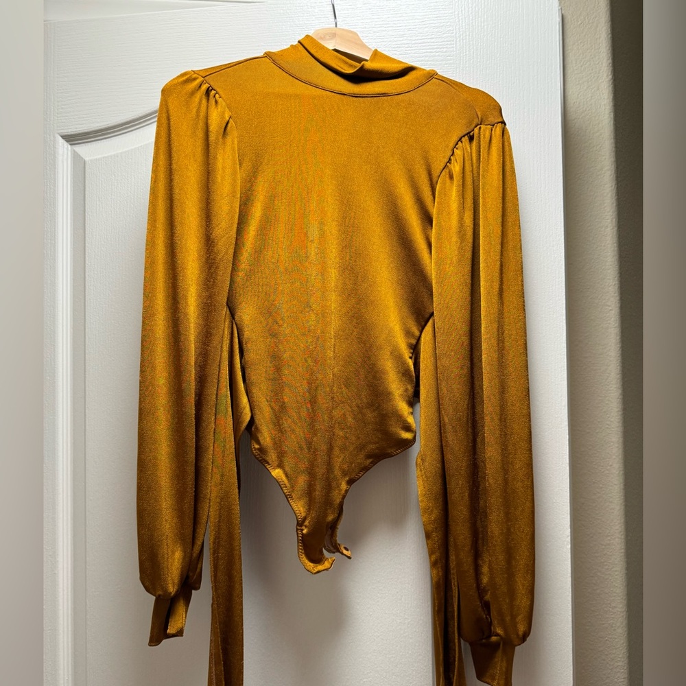Free People Long sleeve Bodysuit